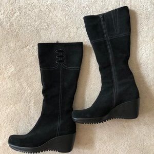 La Canadienne Montreal Galaxy suede boots #1210